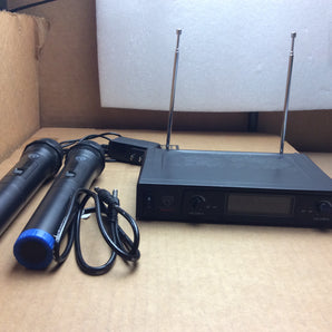 RWM132V GS VHF Wireless Dual HandHeld Microphone System/High Sensitivity