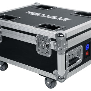 Rockville BEST CHARGE H2O Charging Travel Road Case For (6) BEST PAR H2O Lights