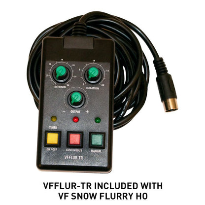 VF SNOW FLURRY HO EP 1250W DMX Snow Machine w/Remote + 1 Gallon Snow Fluid