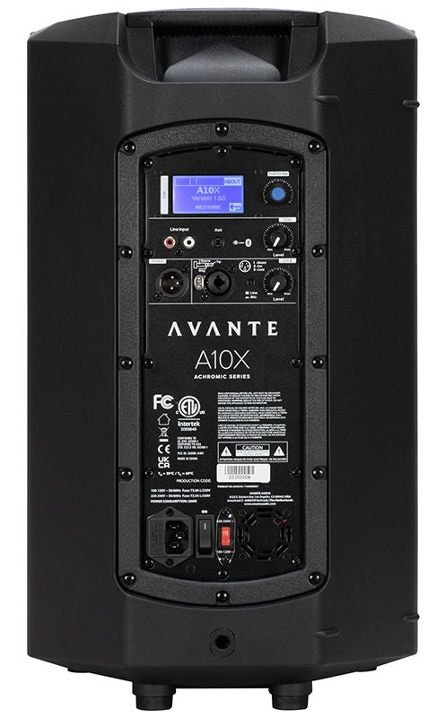 (2) A10X + Speaker Stands + Handheld Microphone