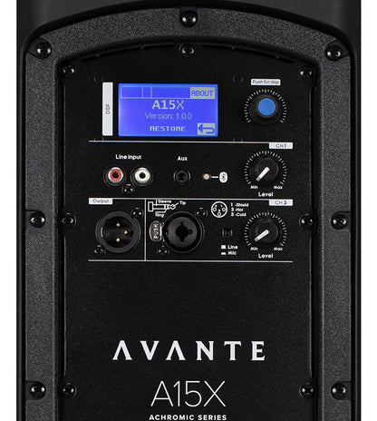 2 Avante Audio A15X 1200W 15" Active DJ PA Speakers+Stands+Microphone+Headphones