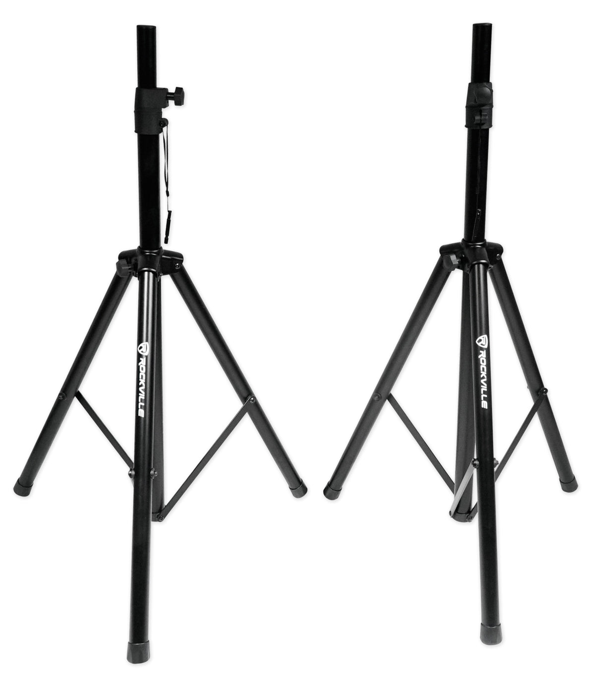 2 Avante Audio A15X 1200W 15" 2-Way Powered DJ PA Speakers+Stands+Microphone