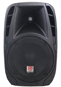 Rockville RPG2X12 BOX 1 includes 2x 12" 1400w DJ PA Passive Speakers+2 Stands+2 Mics+Cables