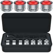 Chauvet DJ CoDot ILS 4-pack of Coin-Sized LED Illuminators Lights w/ Carry Case