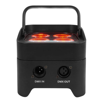 (10) BEST PAR 50 Battery Wash Lights + Wireless DMX Controller + RGBWA+UV