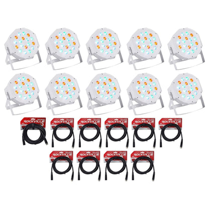 RockPAR50 White 10-Pack + RDX3M25 + RDX3M10 9-Pack