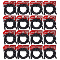 (16) DMX3P25FT 25 Ft 3-Pin DMX Cables