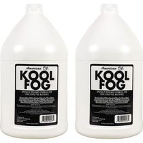 (2) Kool Fog 1-Gallon Low-Lying Fog Machine Fluid