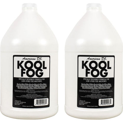 (2) Kool Fog 1-Gallon Low-Lying Fog Machine Fluid