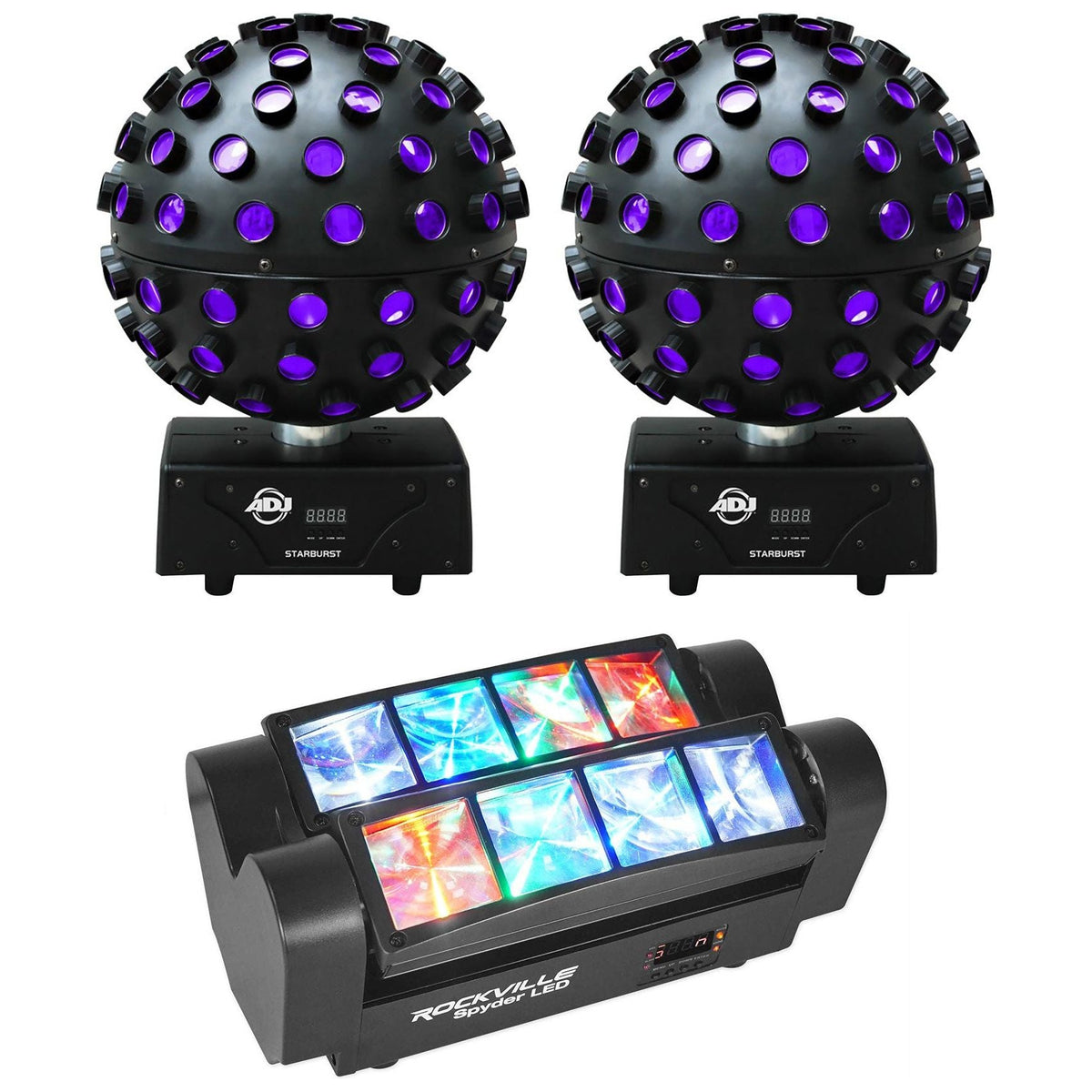 STARBURST 2-Pack + SPYDER LED 2-Pack