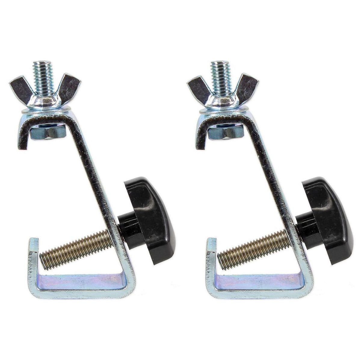 (2) American DJ Dura Clamp Heavy Duty Clamps for Light Bridge System 1/2" Truss
