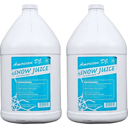 (2) Snow Gal Gallon of Snow Fluid for Snow Flurry Machine