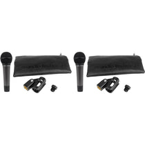 (2) ATM510 Cardioid Dynamic Handheld Vocal Microphones