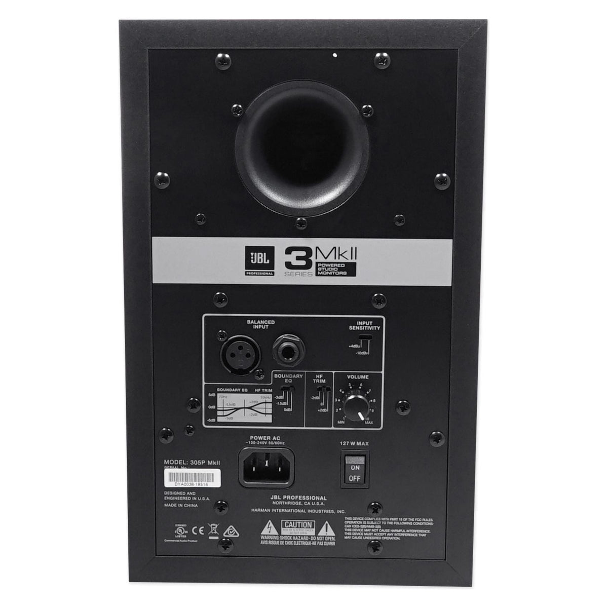 (2) 305P MkII Monitors + 37" White Stands