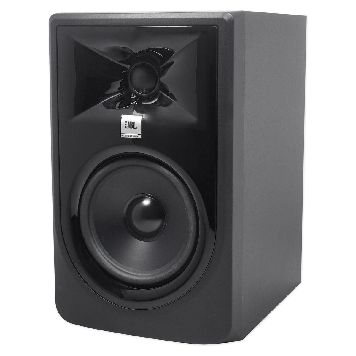 (2) JBL 305P MkII 5" Powered Studio Monitors+USB Interface 4-Channel Mixer w/EQ