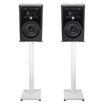 306P MkII 6" Studio Monitor Pair with 29" White Steel Stands