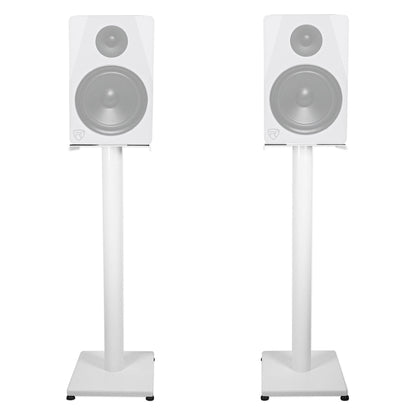 306P MkII 6" Studio Monitor Pair with 29" White Steel Stands