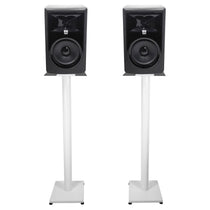 306P MkII 6" Studio Monitor Pair with 37" White Steel Stands