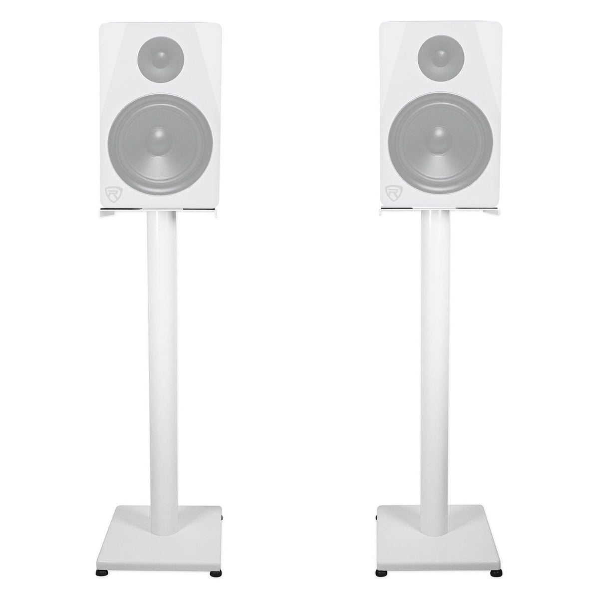 308P MkII 8" Studio Monitor Pair with 29" White Steel Stands