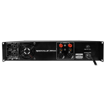 JRX215 PA System with RPA12 Amp and Stands