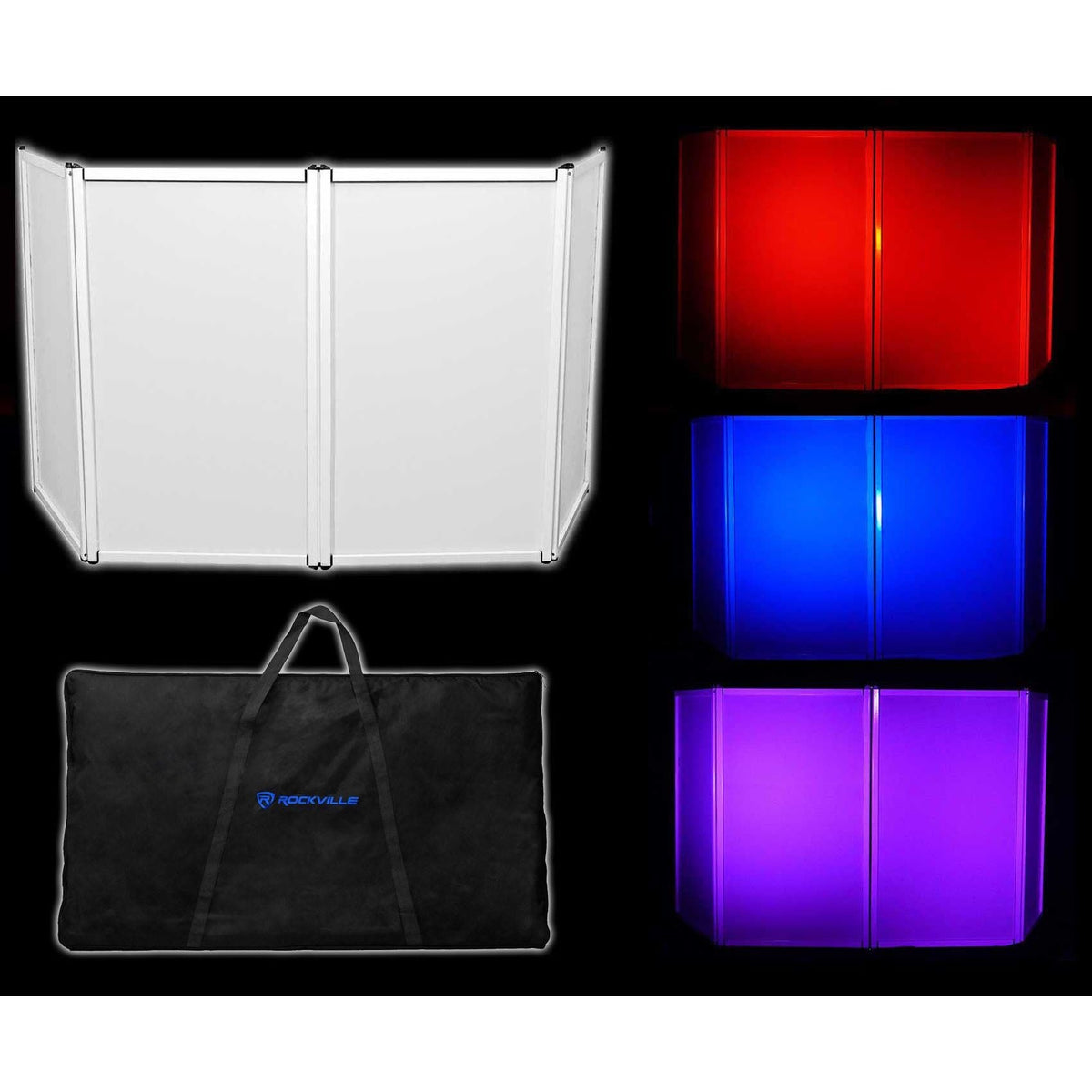 (2) JRX225 + RFAAW White DJ Facade