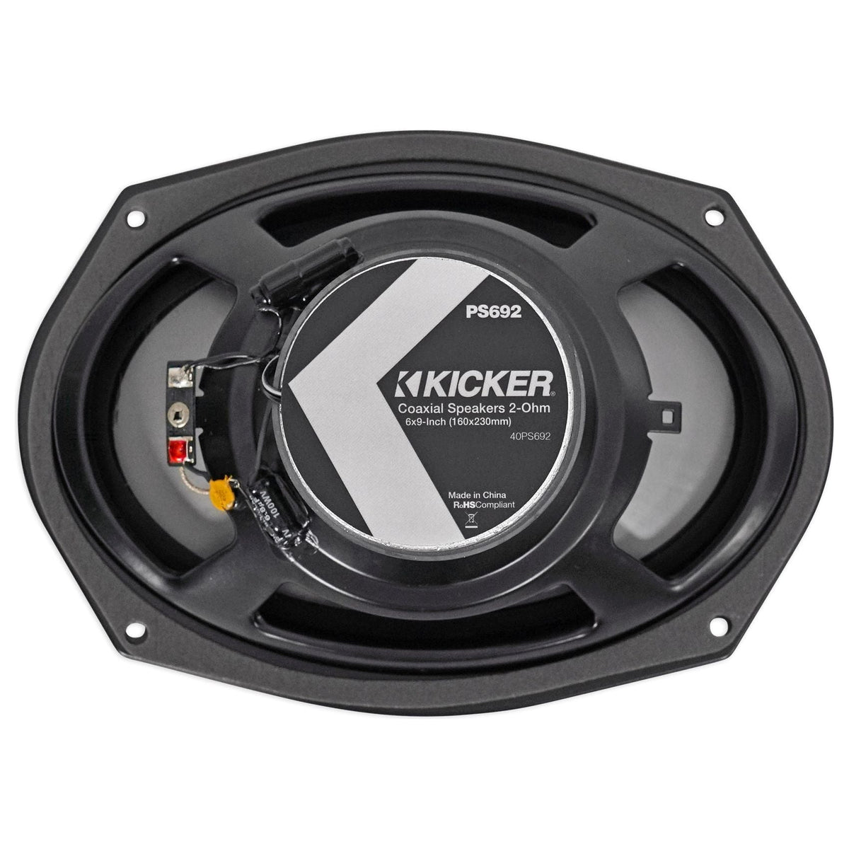 (2) Kicker 40PS692 6x9" 180w Polaris/ATV/UTV/RZR Marine Motorcycle Speakers PS69