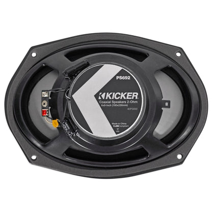 (2) Kicker 40PS692 6x9" 180w Polaris/ATV/UTV/RZR Marine Motorcycle Speakers PS69