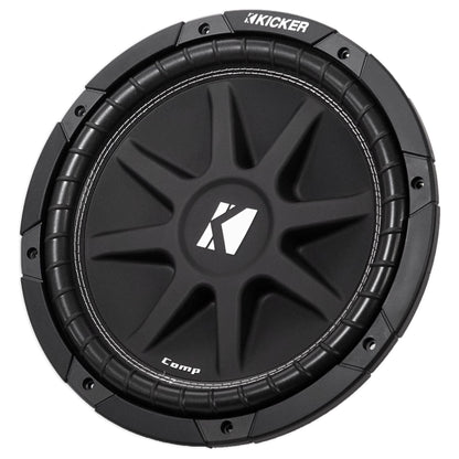 Comp 12" 600 Watt SVC 4-Ohm Car Audio Subwoofers, Pair