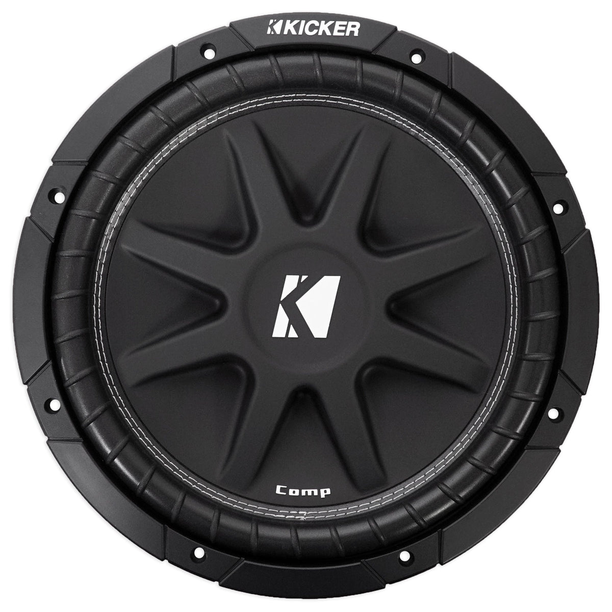 Comp 12" 600 Watt SVC 4-Ohm Car Audio Subwoofers, Pair