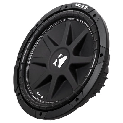 Comp 12" 600 Watt SVC 4-Ohm Car Audio Subwoofers, Pair