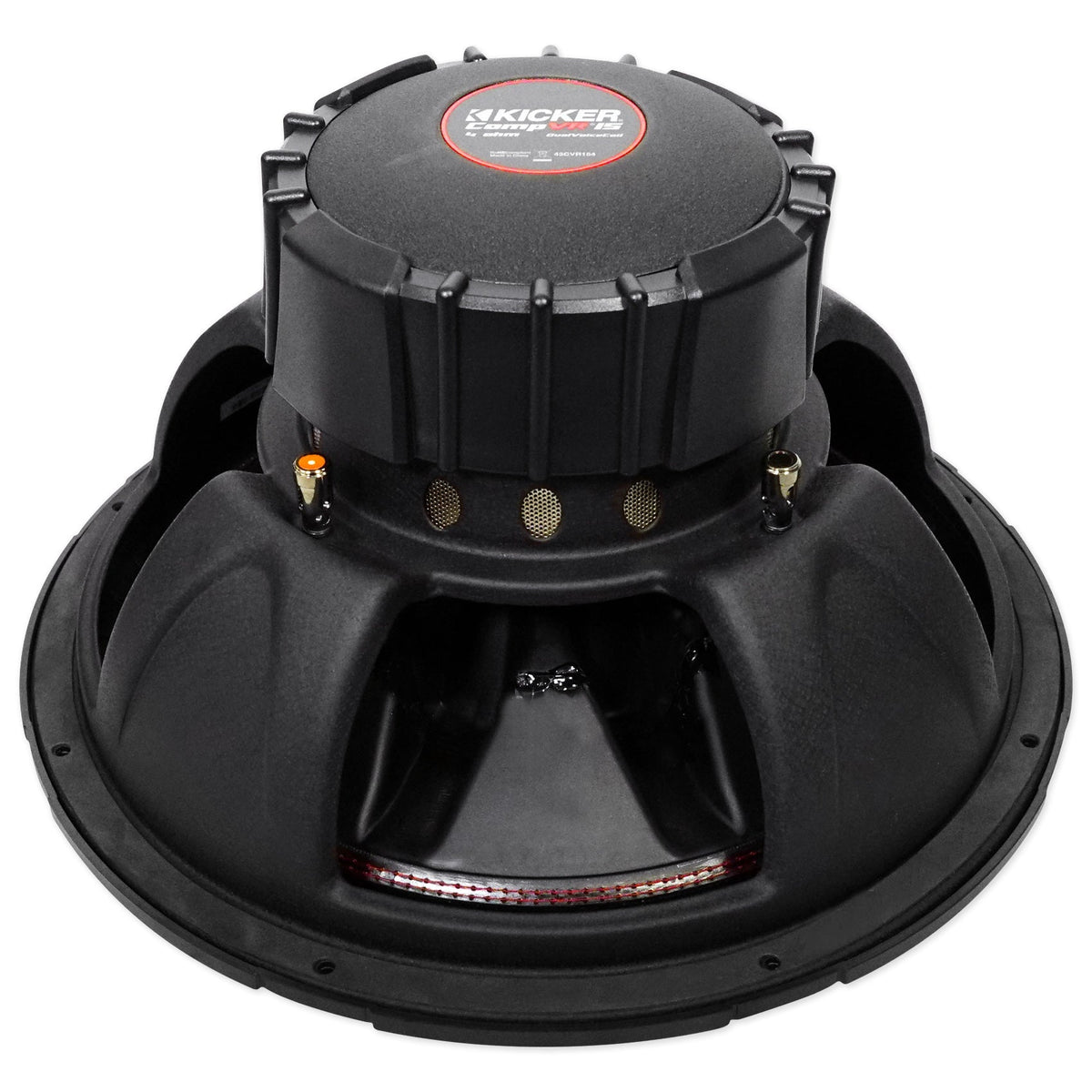 CompVR 15" 2000 Watt Dual 4-Ohm Car Audio Subwoofers, Pair