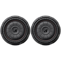 (2) 43CVT102 10" Shallow-Mount Car Subwoofers