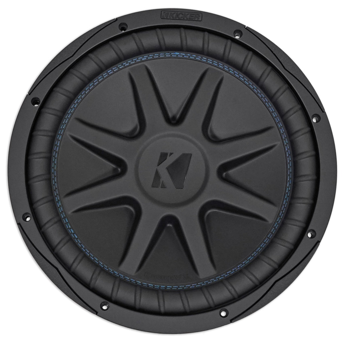 (2) 50CVX124 COMPVX 12" Car Subwoofer + Mono Amplifier + Amp Kit