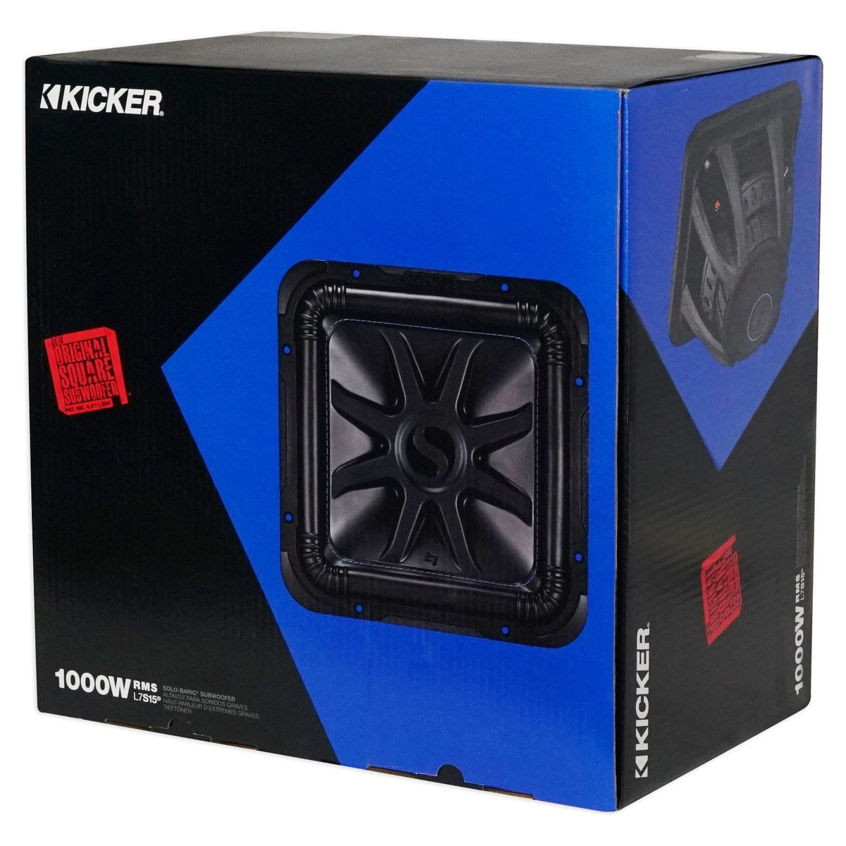 (2) L7S154 15" Solo-Baric L7S Subwoofers + 1500W Amplifier + Amp Kit