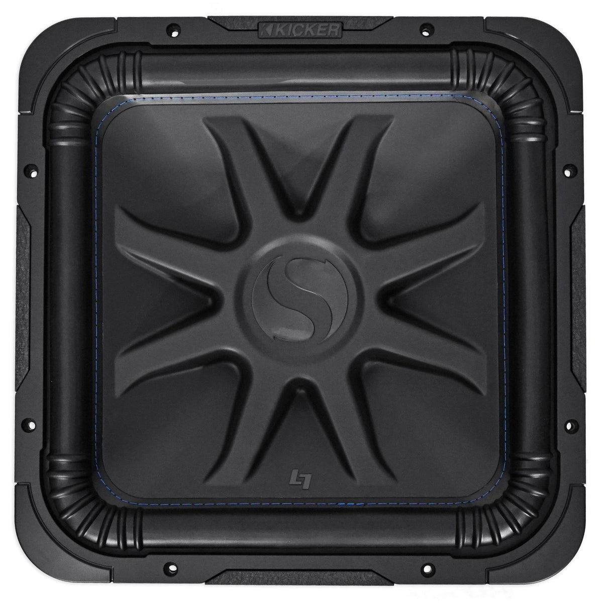 (2) Kicker 44L7S152 15" 4000W Solobaric L7S Subwoofers+Mono Amplifier+Amp Kit
