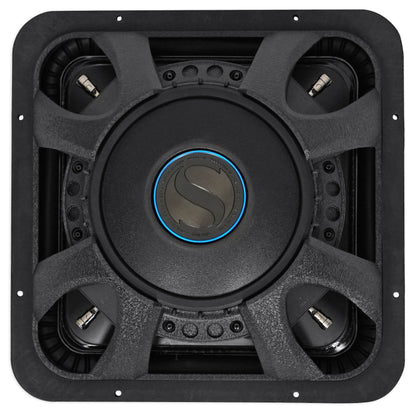 (2) Kicker 44L7S152 15" 4000W Solobaric L7S Subwoofers+Mono Amplifier+Amp Kit