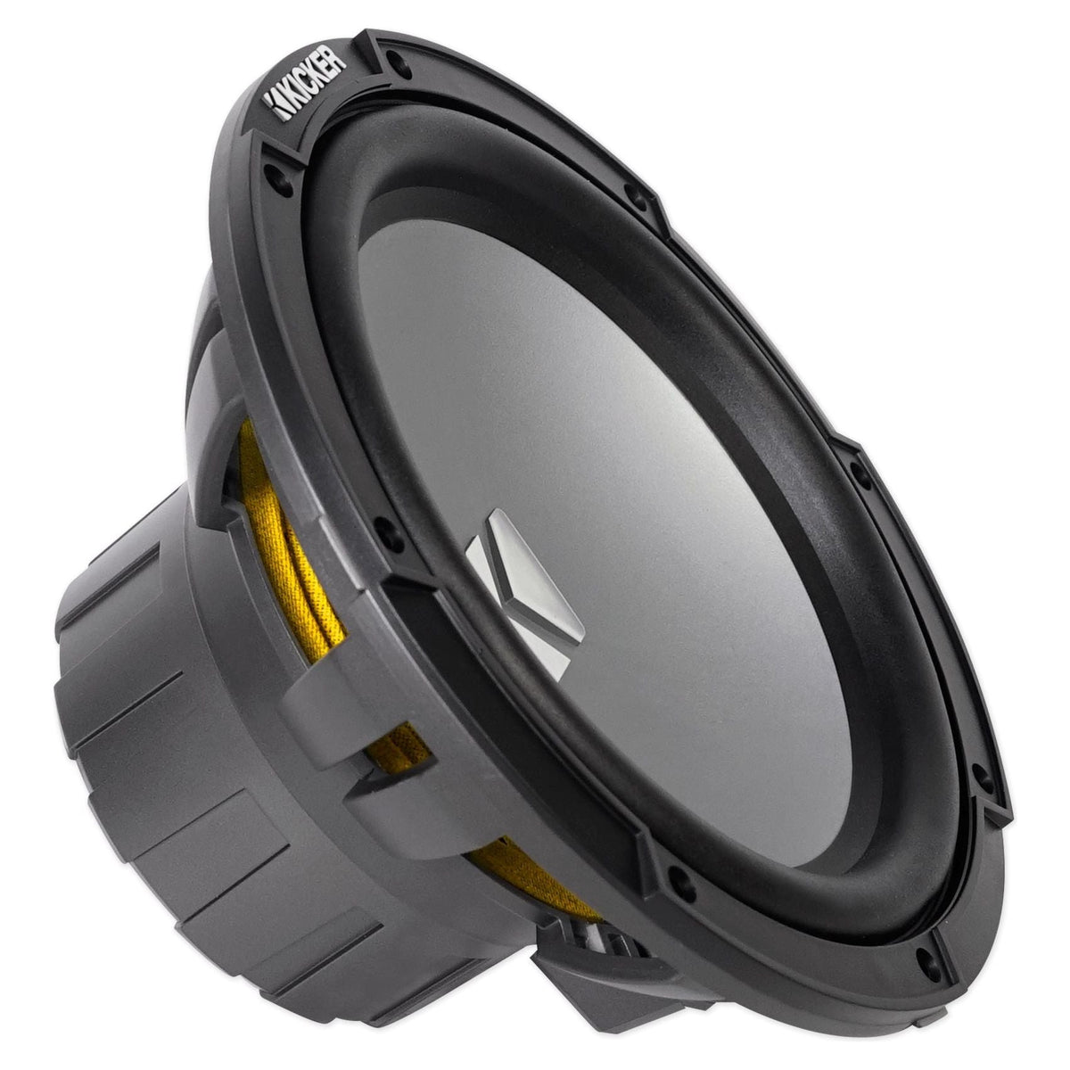 (2) KICKER 45KMF104 10" 350w Free-Air Marine Boat Subwoofers+Amplifier+Amp Kit