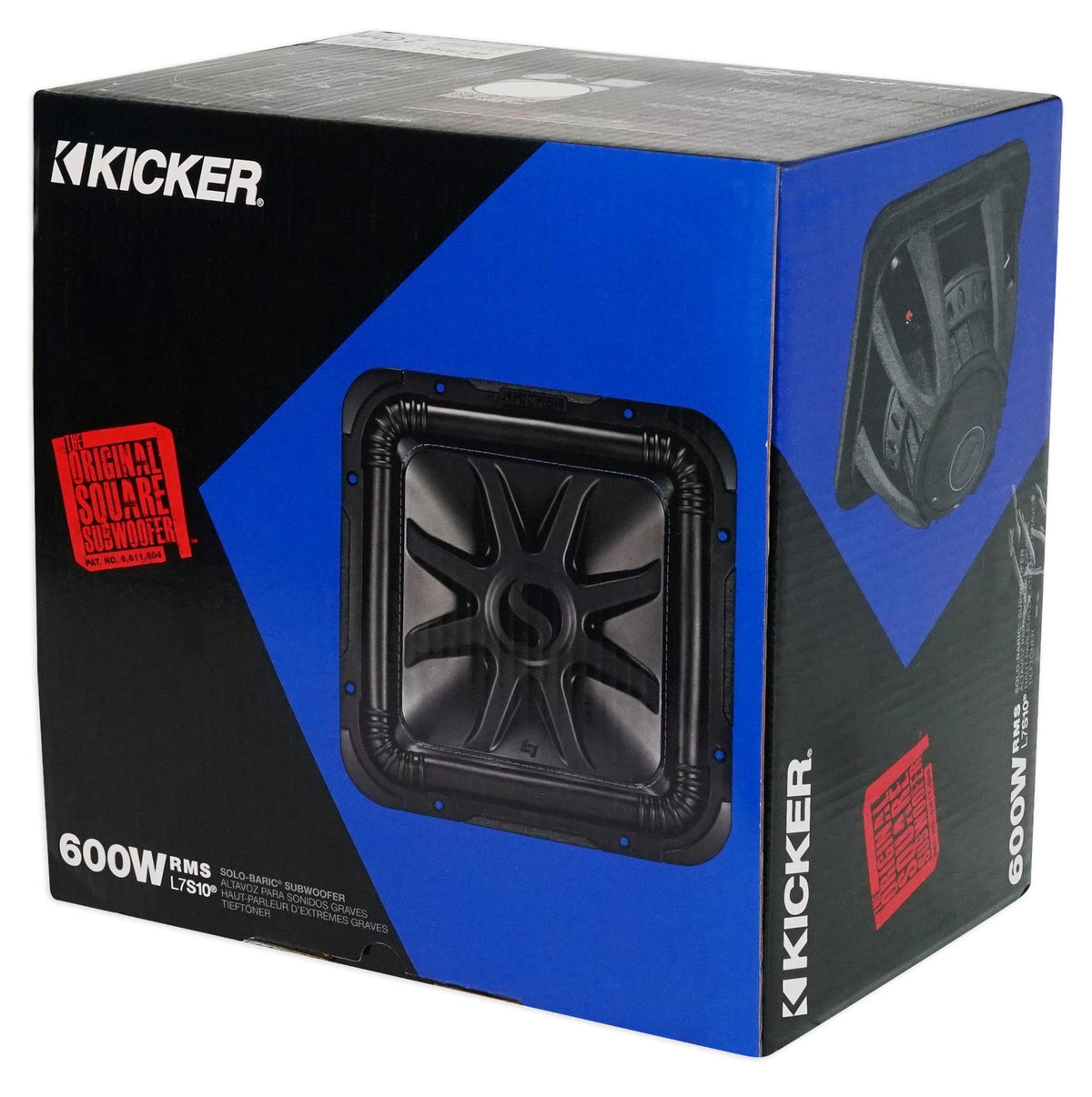 (2) L7S102 10" Solo-Baric L7S Car Subwoofers