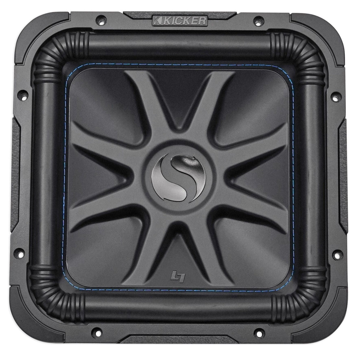 (2) L7S124 12" Solo-Baric L7S 4-Ohm Car Subs + 1500W Amplifier + Amp Kit