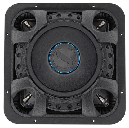 (2) L7S124 12" Solo-Baric L7S 4-Ohm Car Subs + 1500W Amplifier + Amp Kit