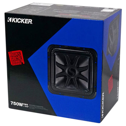(2) L7S124 12" Solo-Baric L7S Car Subwoofers