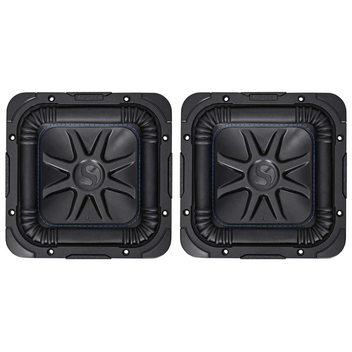 (2) L7S82 8" 1800W Solobaric L7S Car Audio Subwoofers
