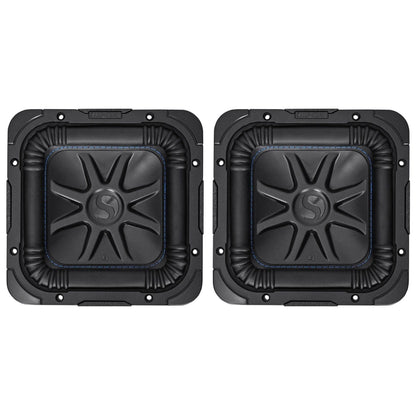 (2) L7S82 8" 1800W Solobaric L7S Car Audio Subwoofers