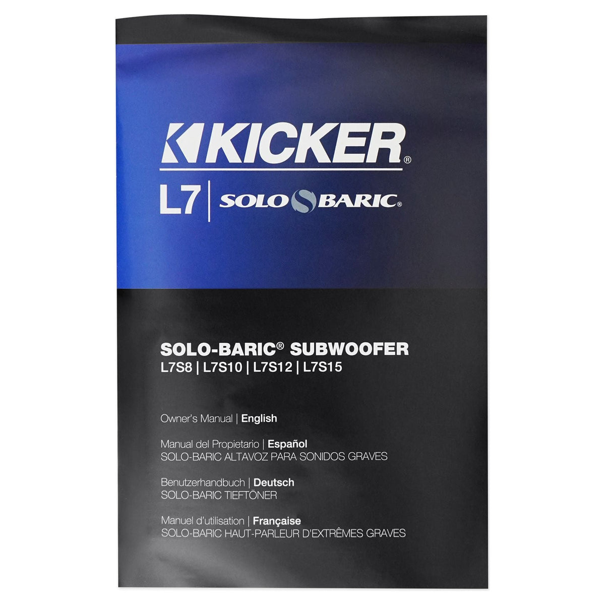 (2) L7S82 8" 1800W Solobaric L7S Car Audio Subwoofers
