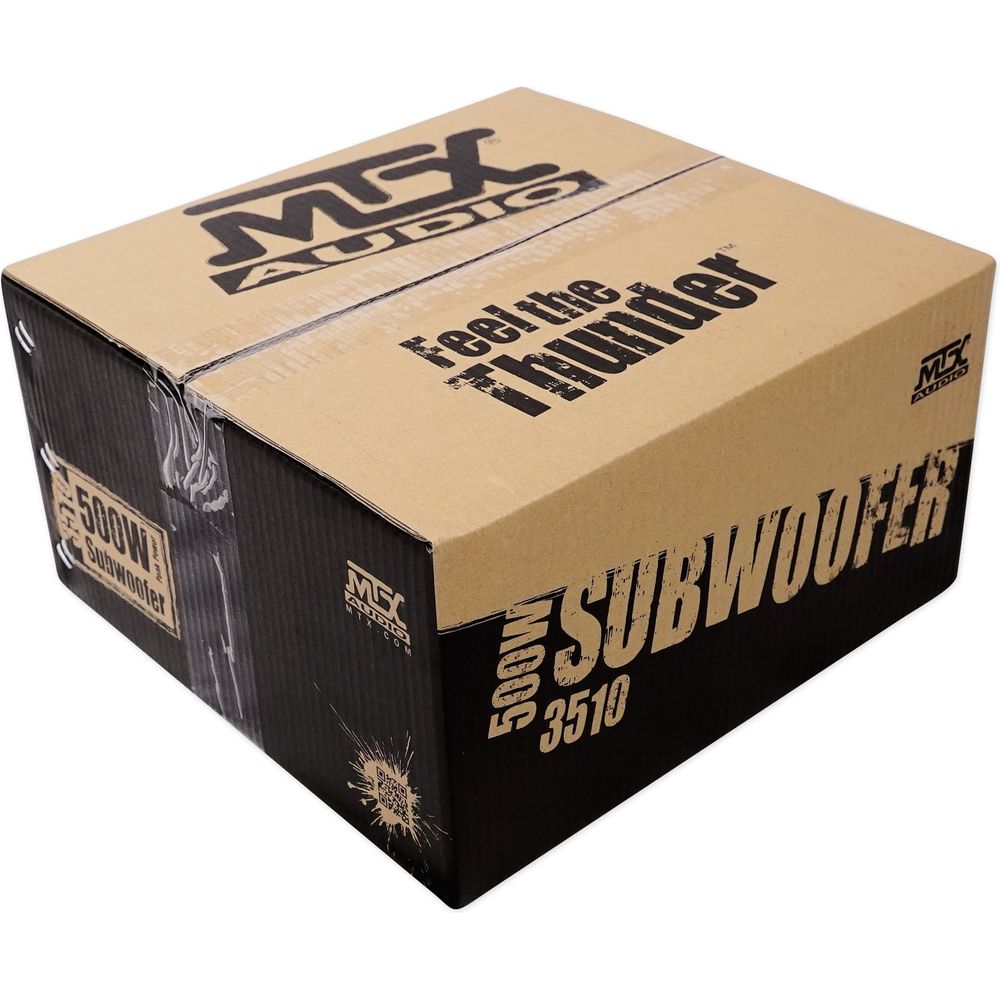 (2) MTX 3510-04 10" 1000 Watt Peak SVC 4-ohm Car Audio Subwoofers Subs