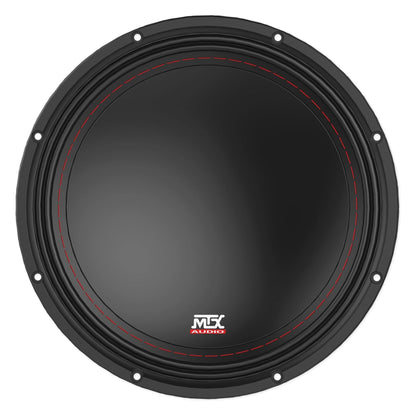 (2) MTX 3510-04 10" 1000w SVC 4-ohm Car Audio Subwoofers+Mono Amplifier+Amp Kit