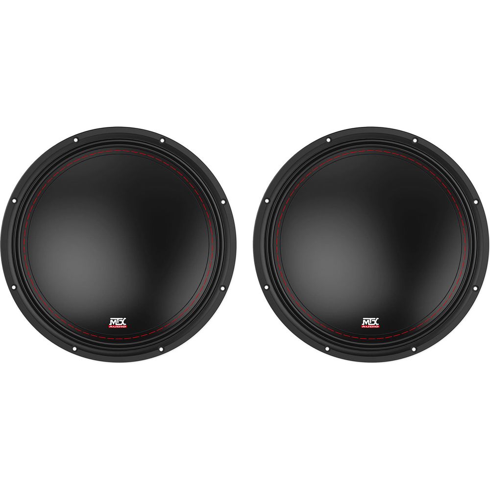 3512-02 12" Car Subwoofer Pair, SVC 2-Ohm