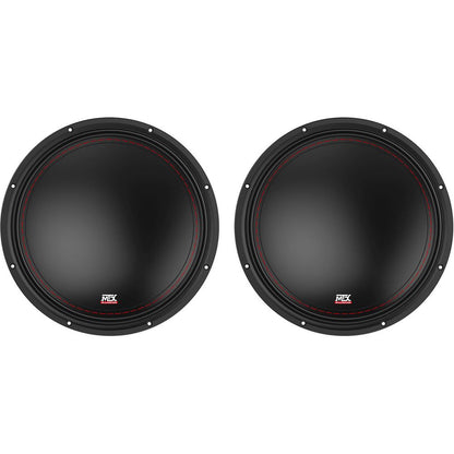 3512-02 12" Car Subwoofer Pair, SVC 2-Ohm