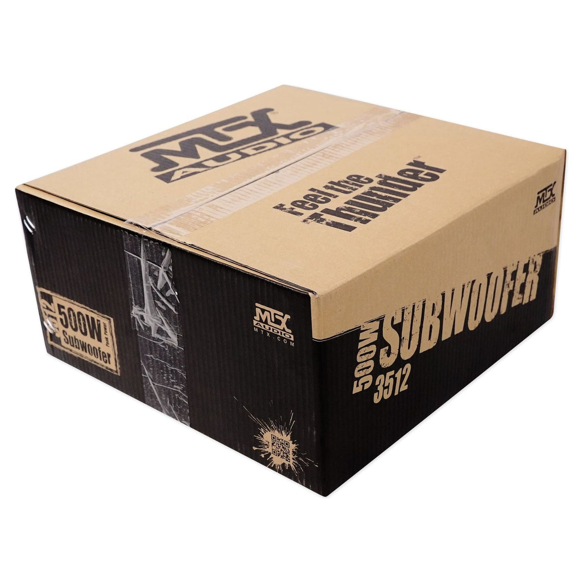 3512-02 12" Subwoofer Pair with Krypton-M1 Amplifier and Wiring Kit