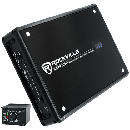 3512-02 12" Subwoofer Pair with Krypton-M1 Amplifier and Wiring Kit